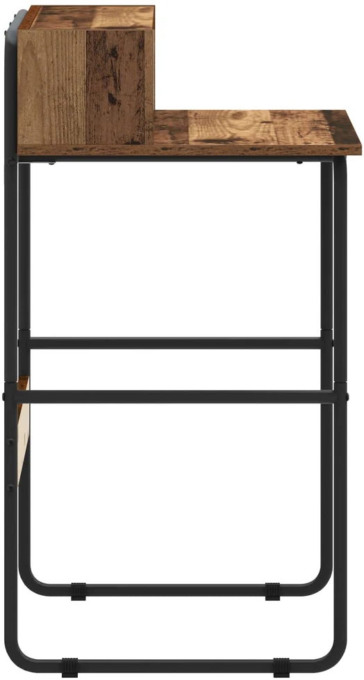 Stalas su saugojimo vieta Sendintos medienos 60 x 50 x 91 cm