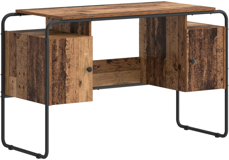 Stalas su saugojimo vieta Ąžuolo mediena 120 x 50.5 x 75.5 cm