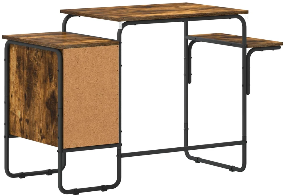 Stalas su saugojimo vieta Dūminio ąžuolo 120 x 50 x 75 cm