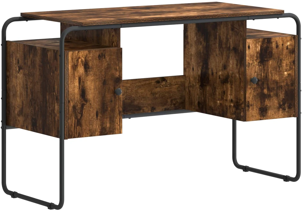 Stalas su saugojimo vieta Dūminio ąžuolo 120 x 50.5 x 75.5 cm