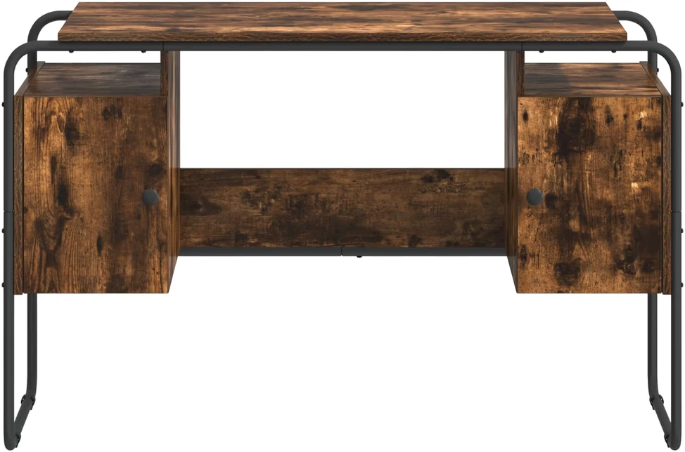 Stalas su saugojimo vieta Dūminio ąžuolo 120 x 50.5 x 75.5 cm