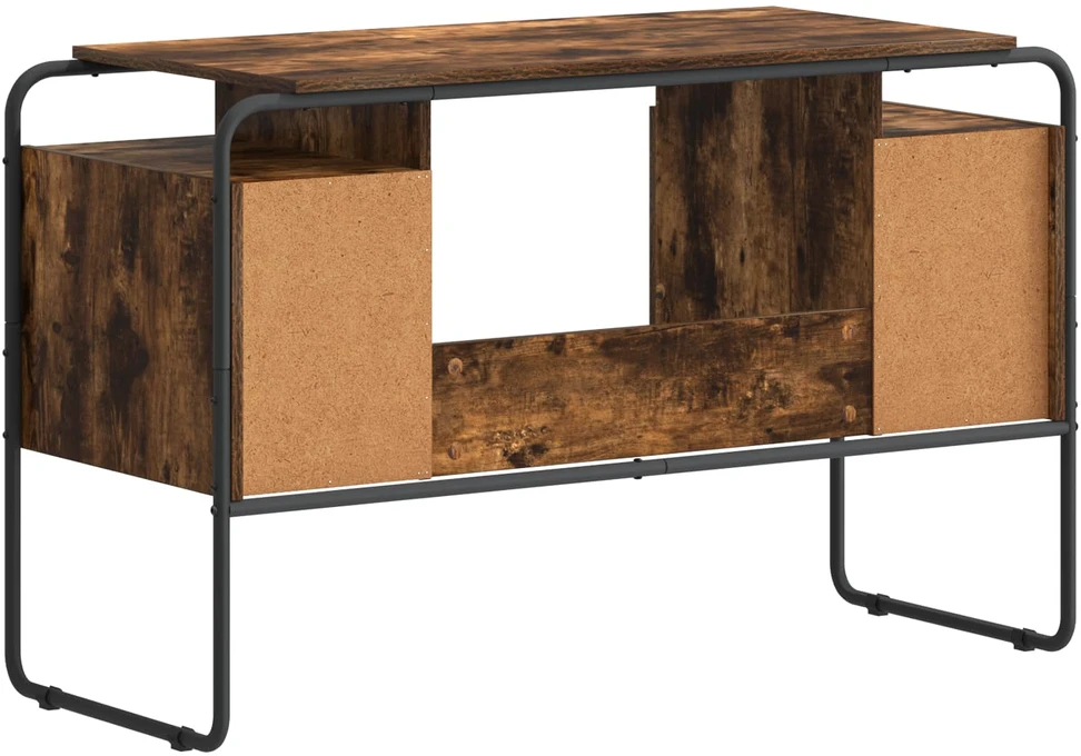 Stalas su saugojimo vieta Dūminio ąžuolo 120 x 50.5 x 75.5 cm