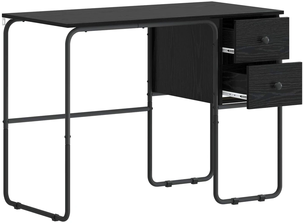 Stalas su saugojimo vieta Juodojo ąžuolo 100 x 50 x 75 cm