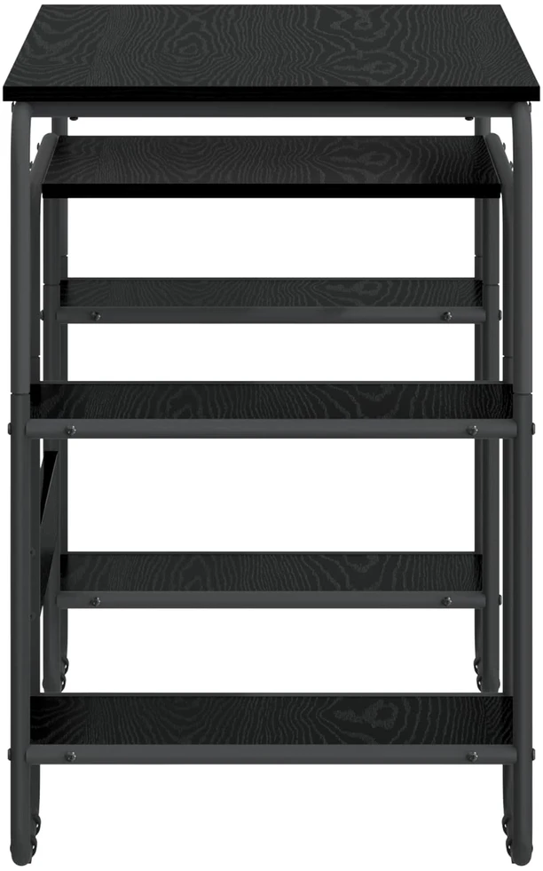 Stalas su saugojimo vieta Juodojo ąžuolo 113,5 x 52 x 75,5 cm