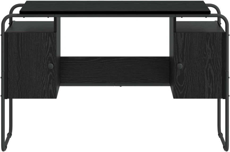 Stalas su saugojimo vieta Juodojo ąžuolo 120 x 50.5 x 75.5 cm