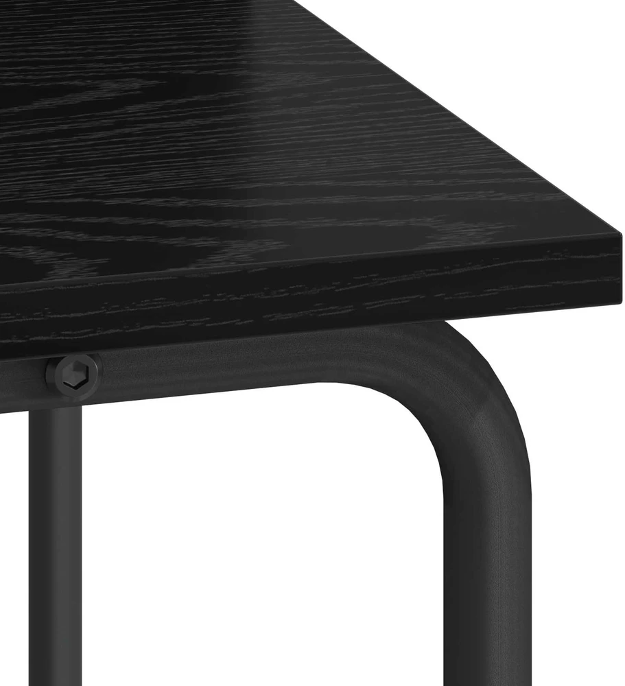 Stalas su saugojimo vieta Juodojo ąžuolo 100 x 50 x 91 cm