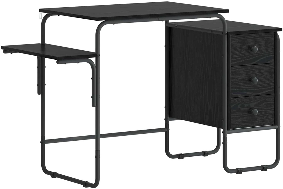 Stalas su saugojimo vieta Juodojo ąžuolo 120 x 50 x 75 cm