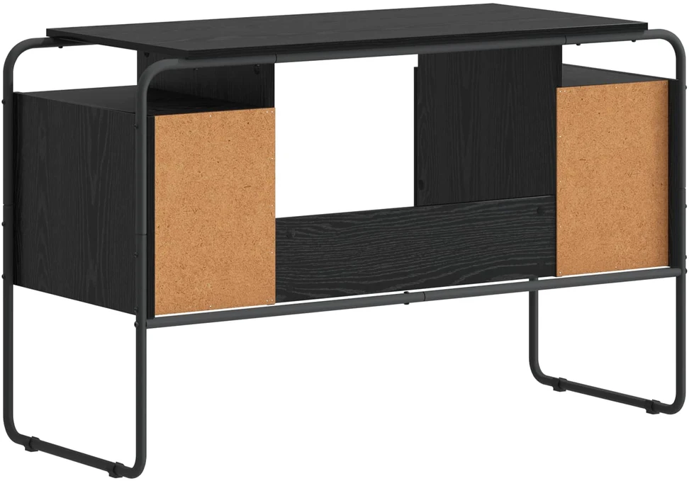 Stalas su saugojimo vieta Juodojo ąžuolo 120 x 50.5 x 75.5 cm