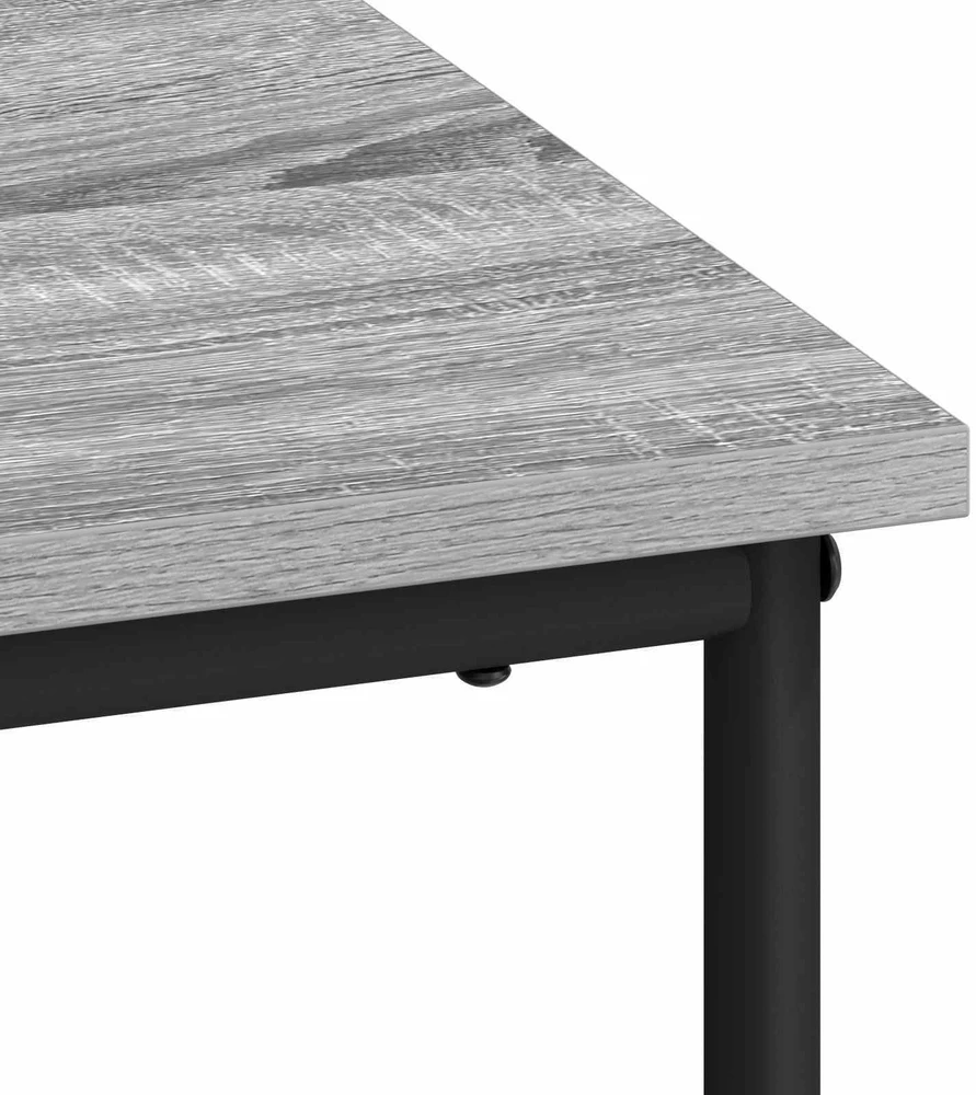 Stalas su saugojimo vieta Pilka Sonoma 100 x 50 x 75 cm
