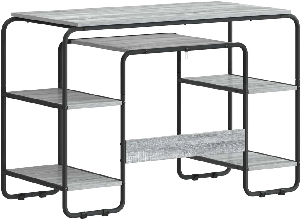 Stalas su saugojimo vieta Pilka Sonoma 113,5 x 52 x 75,5 cm