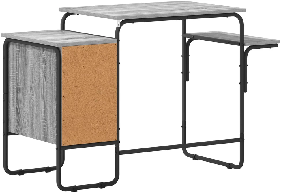 Stalas su saugojimo vieta Pilka Sonoma 120 x 50 x 75 cm