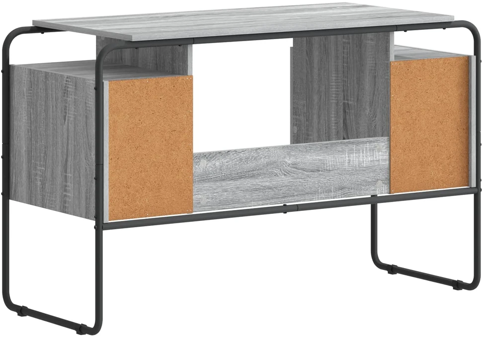 Stalas su saugojimo vieta Pilka Sonoma 120 x 50.5 x 75.5 cm