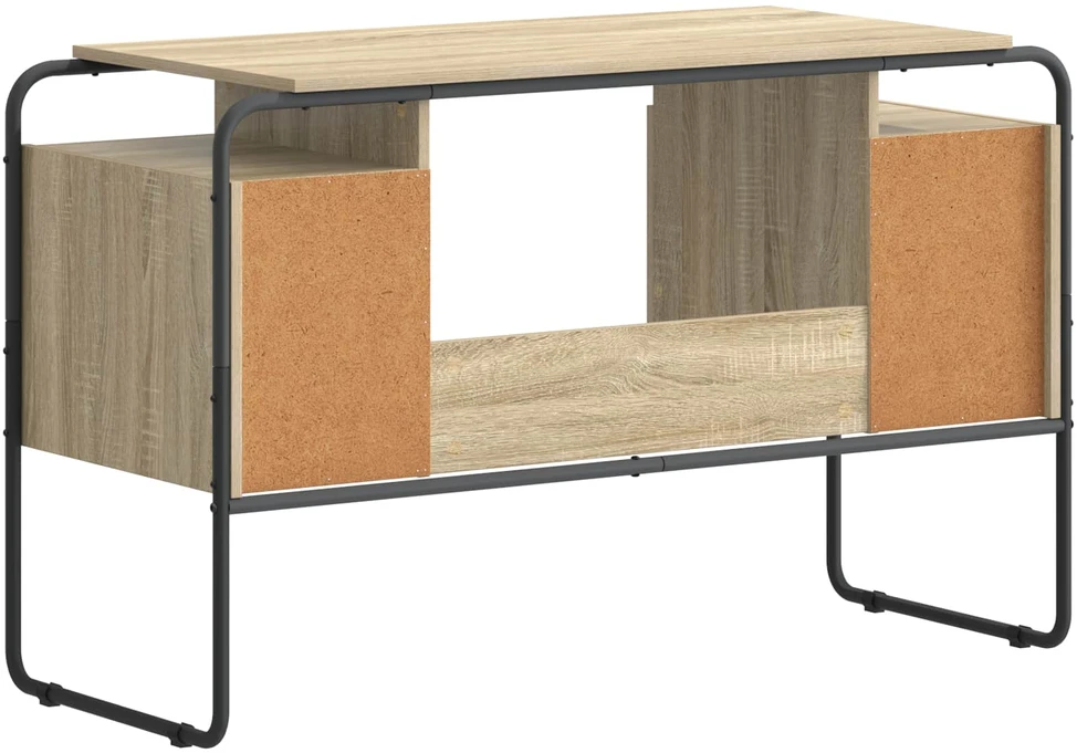 Stalas su saugojimo vieta Sonoma ąžuolas 120 x 50.5 x 75.5 cm
