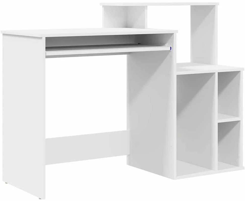 Stalas Balta 120,5 x 44 x 88,5 cm Apdirbta mediena