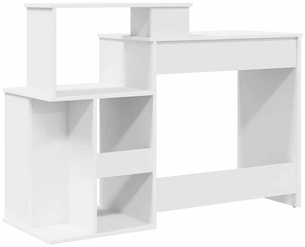 Stalas Balta 120,5 x 44 x 88,5 cm Apdirbta mediena