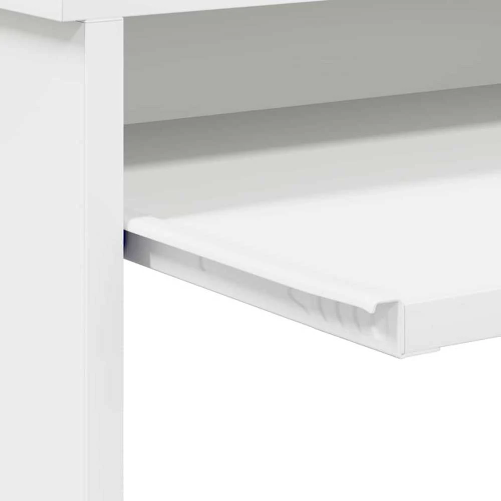 Stalas Balta 120,5 x 44 x 88,5 cm Apdirbta mediena