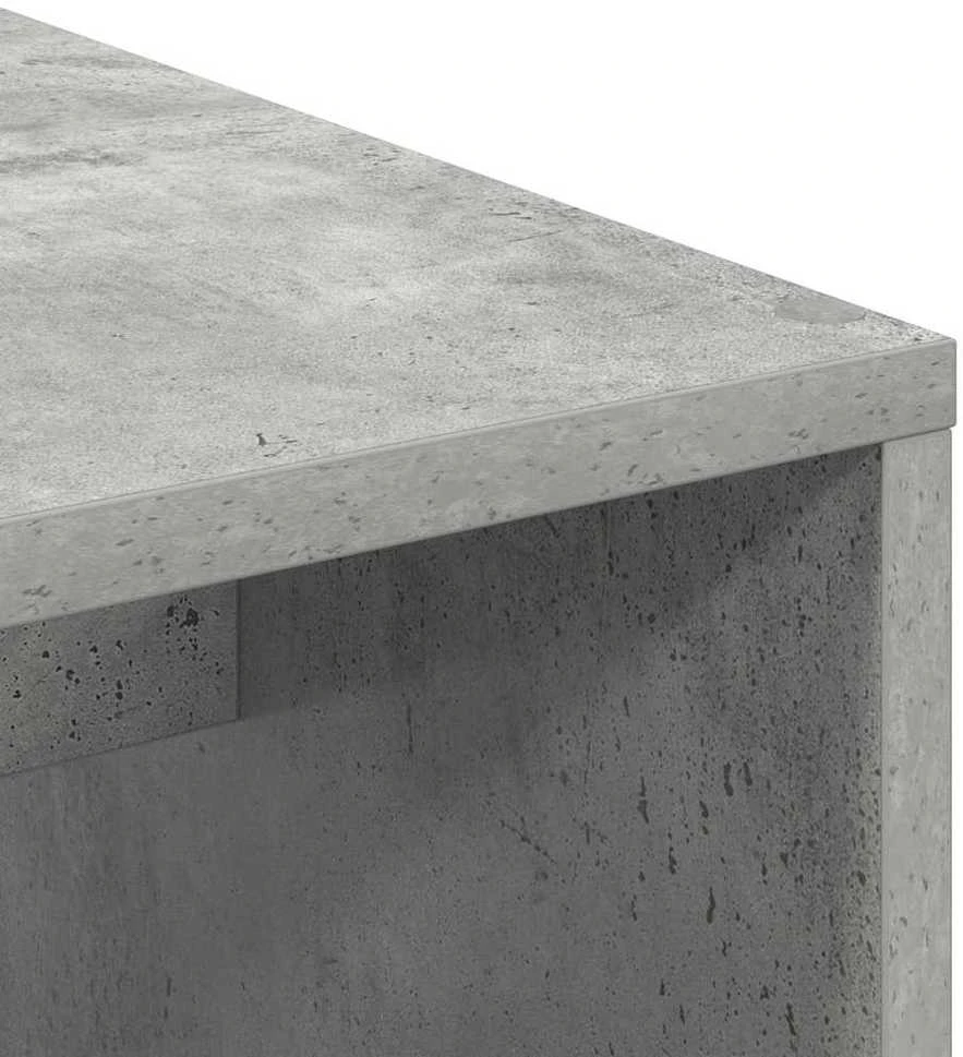 Stalas Betono pilka 133.5 x 50 x 124 cm 2 vnt.