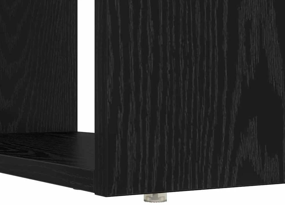 Stalas Juodas ąžuolas Apdirbta mediena 113 x 54 x 120 cm