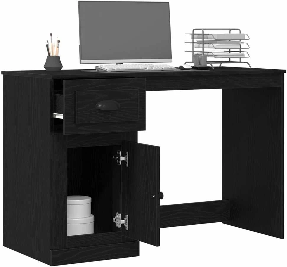 Stalas Juodas ąžuolas 50 x 115 x 75 cm Apdirbta mediena