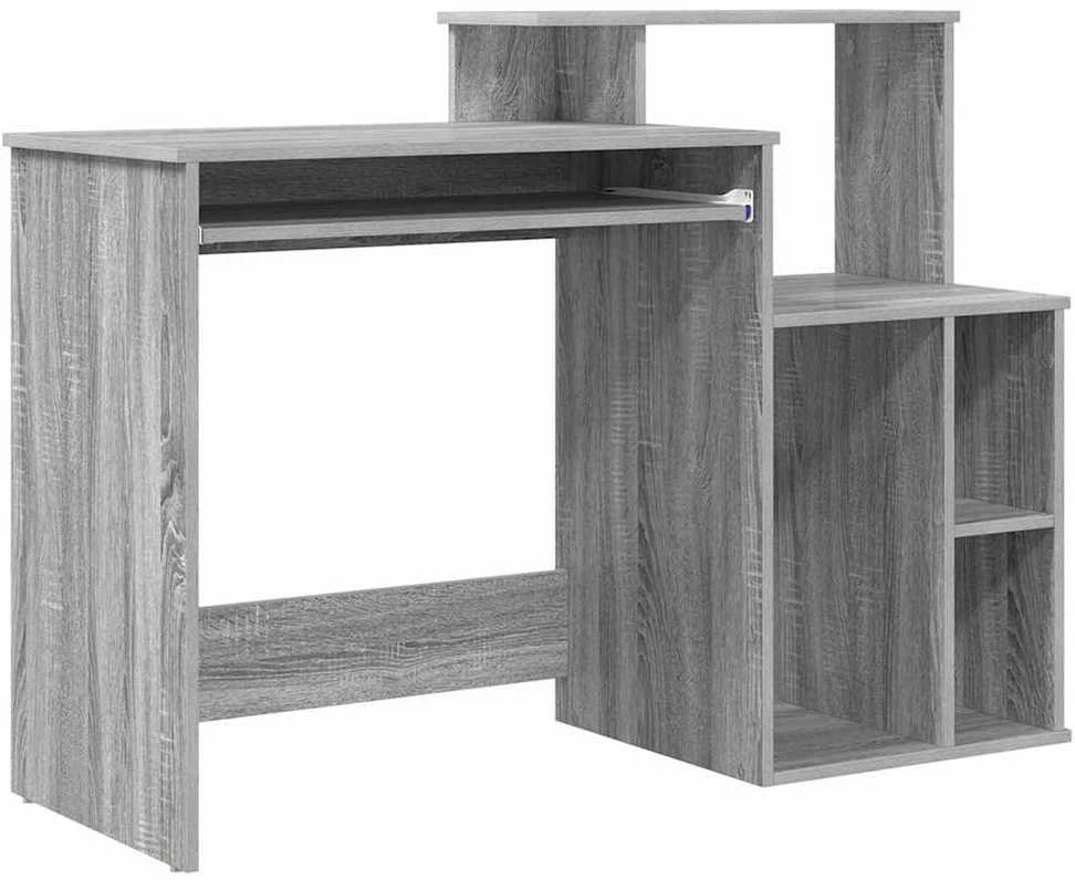 Stalas Pilkas Sonoma 120,5 x 44 x 88,5 cm Apdirbta mediena