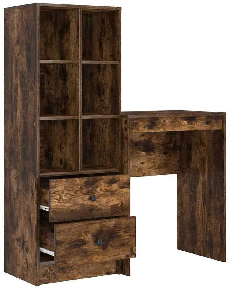 Stalas Rūkyta ąžuolas 105,5 x 34 x 127 cm 2 vnt.