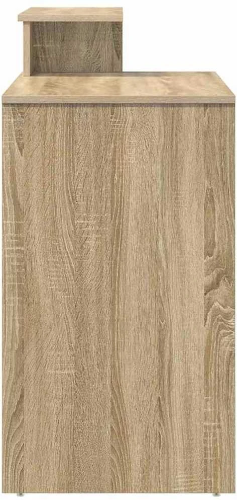 Stalas Sonoma ąžuolas 120,5 x 44 x 88,5 cm Apdirbta mediena