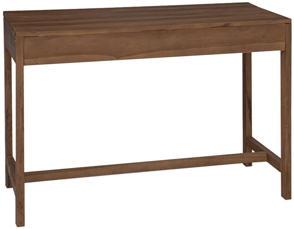 Stalas su stalčiais Natūrali Kieto teka medžio 110 x 50 x 75 cm