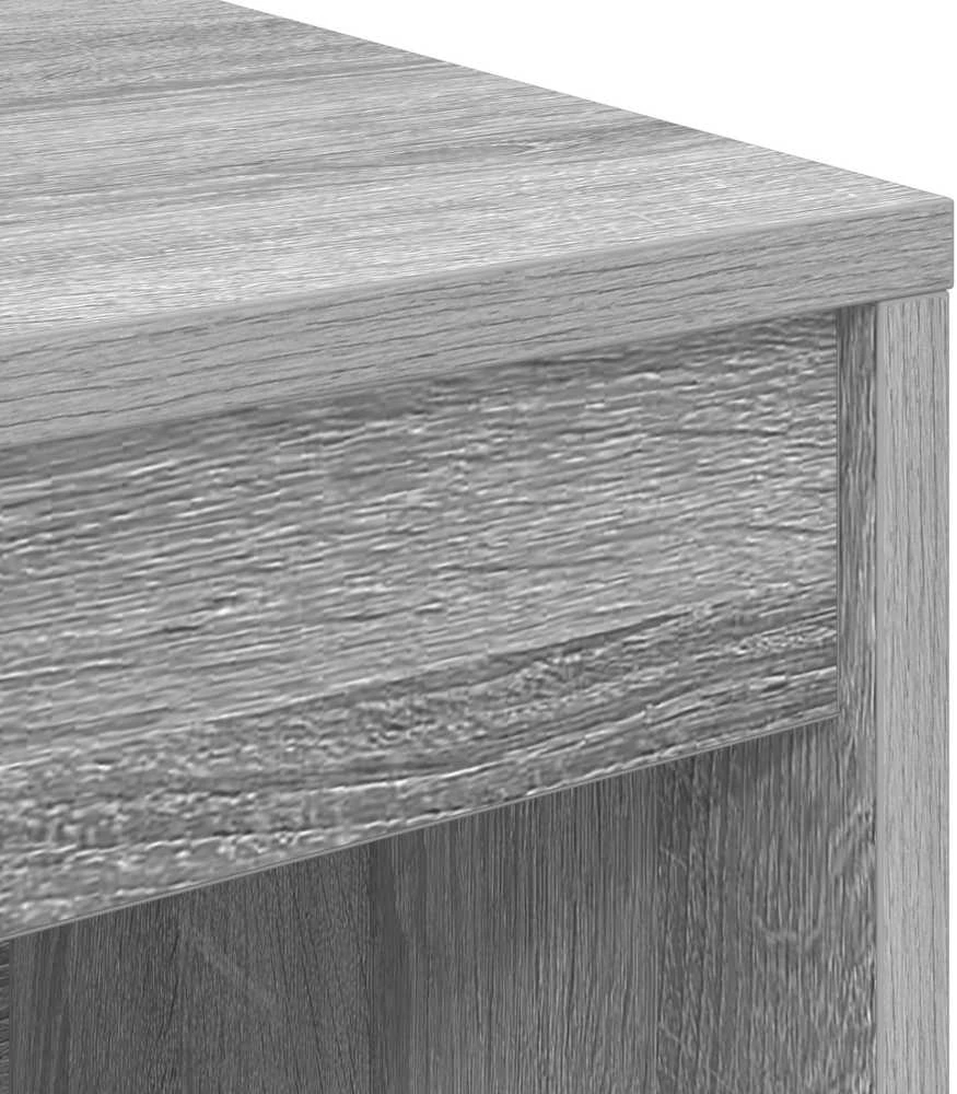 Stalas Pilkas Sonoma 145,5 x 40 x 127 cm 2 vnt.