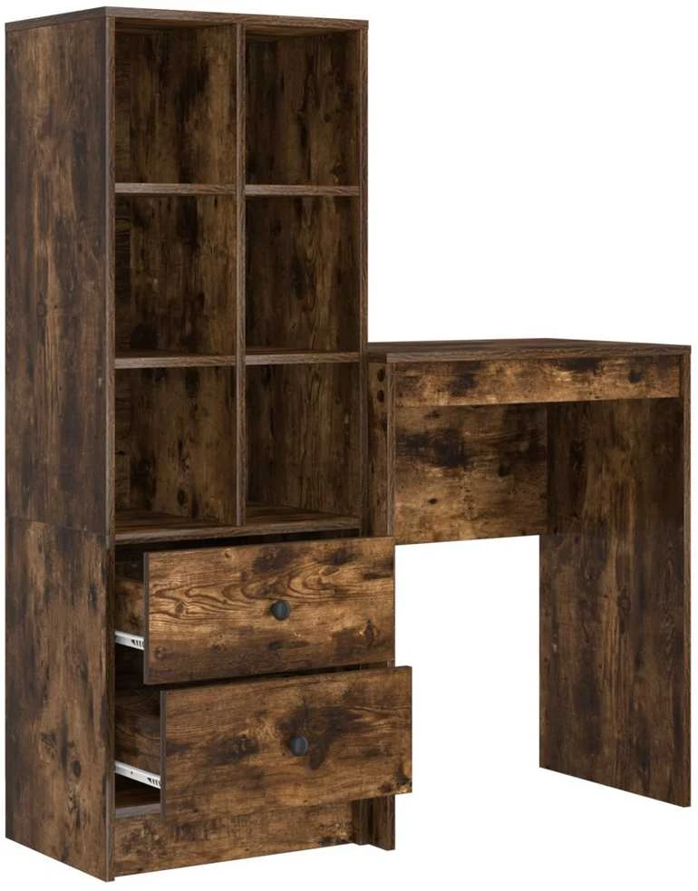 Stalas Rūkyta ąžuolas 105,5 x 34 x 127 cm 2 vnt.
