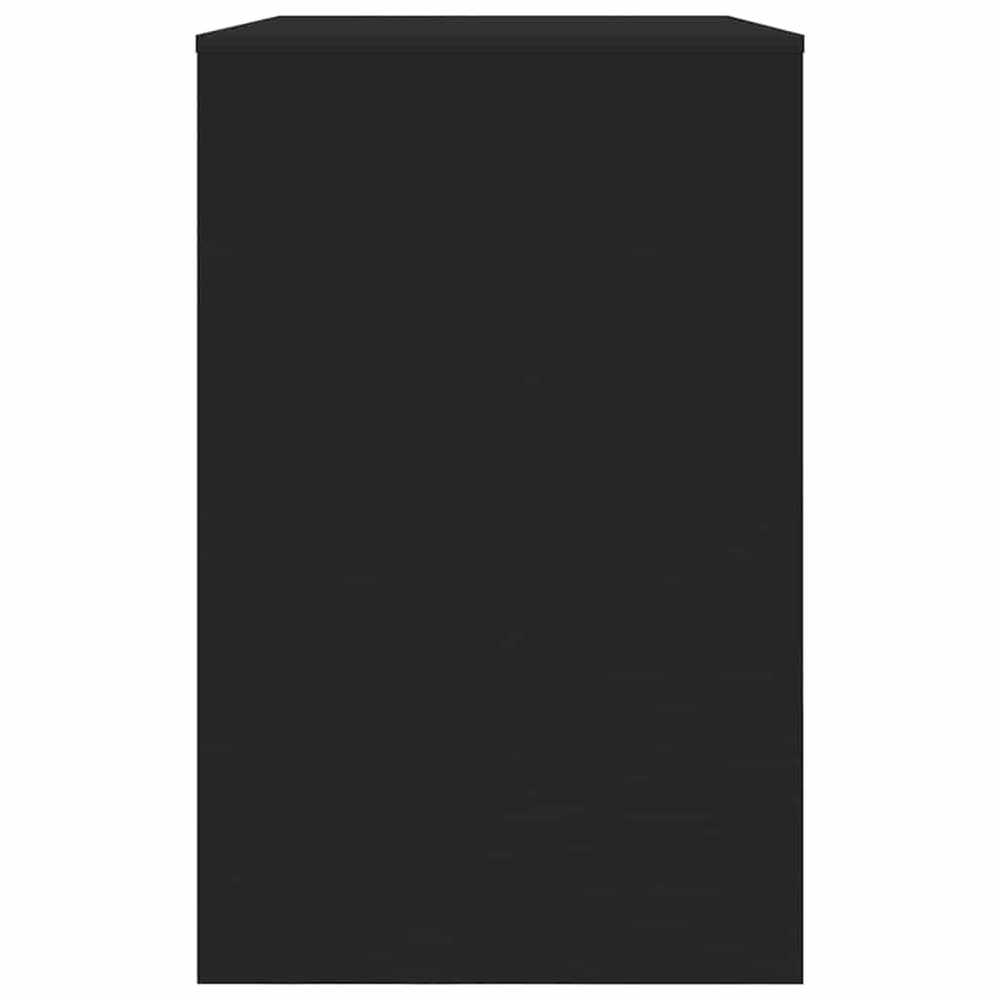 Stalas su stalčių Juodas 100 x 50 x 78 cm Dirbtinė mediena