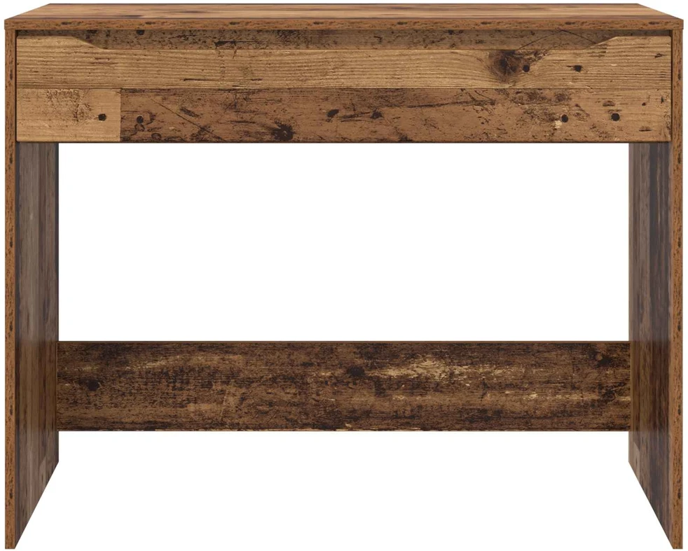 Stalas su stalčių Senas medis 100 x 50 x 78 cm Dirbtinė mediena