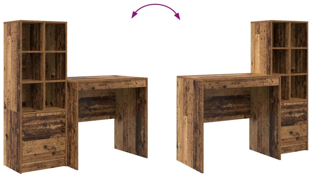 Stalas Senas medis 125,5 x 50 x 127 cm 2 vnt.