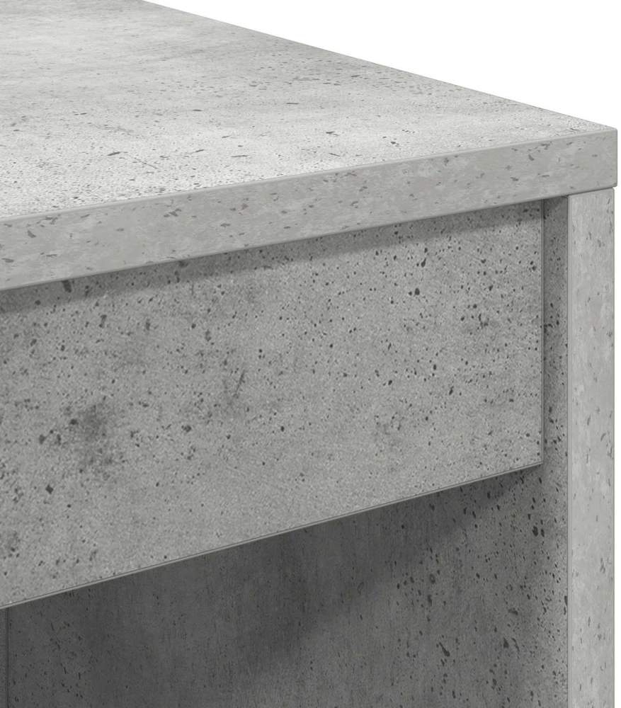 Stalas Betono pilka 135,5 x 40 x 127 cm 2 vnt.