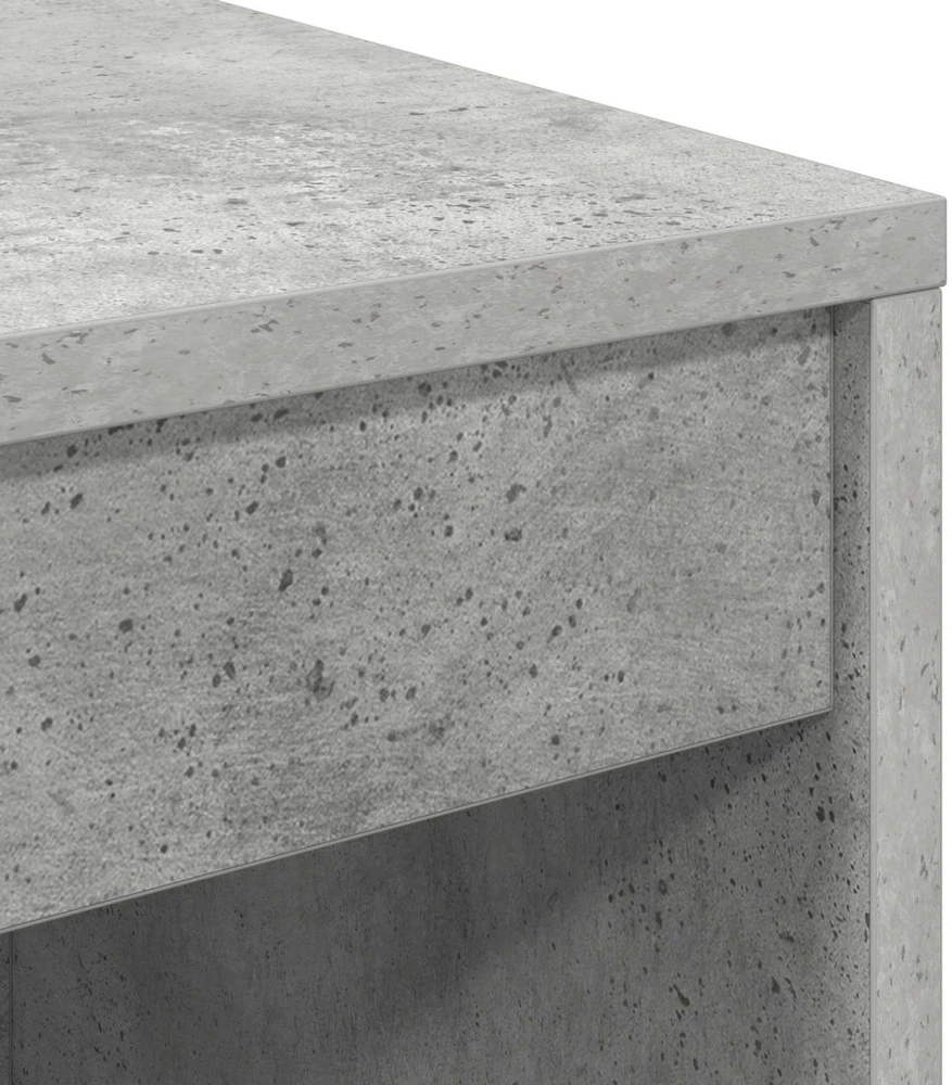 Stalas Betono pilka 125,5 x 40 x 127 cm 2 vnt.