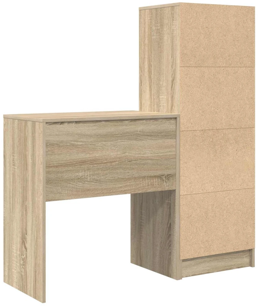 Stalas Sonoma ąžuolas 115,5 x 40 x 127 cm 2 vnt.