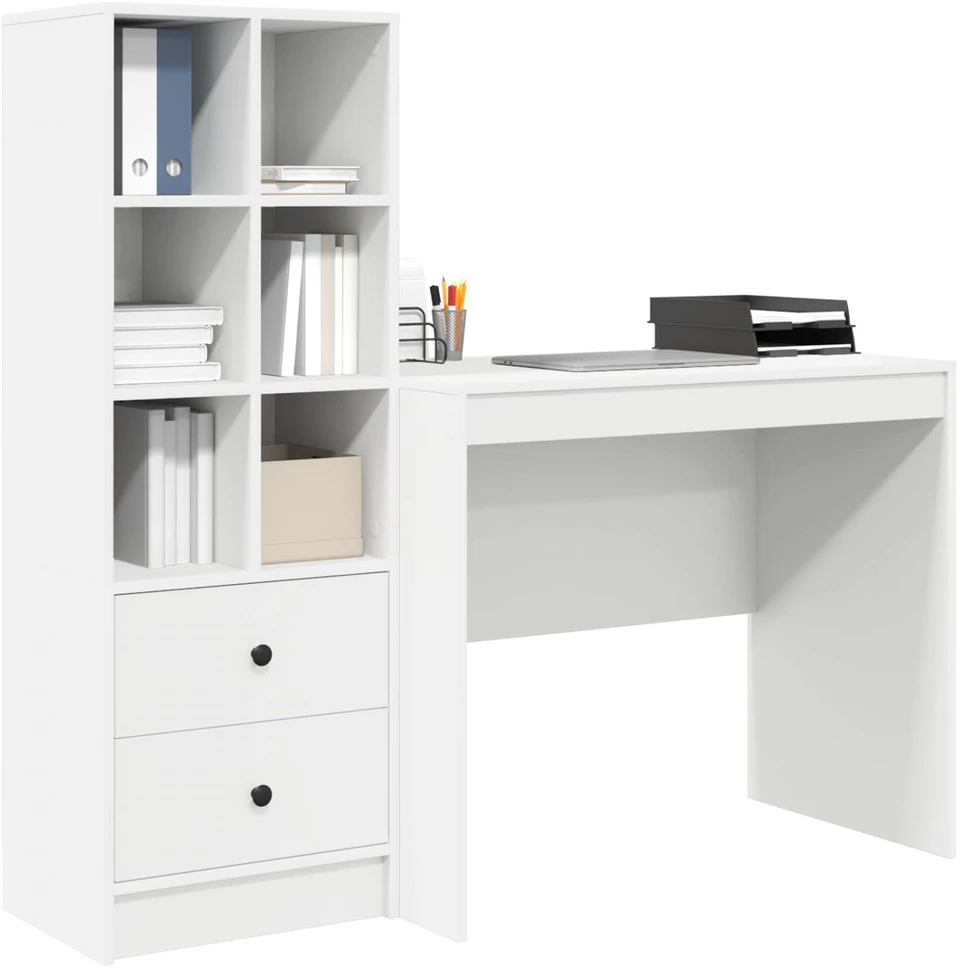 Stalas Balta 135,5 x 50 x 127 cm 2 vnt.
