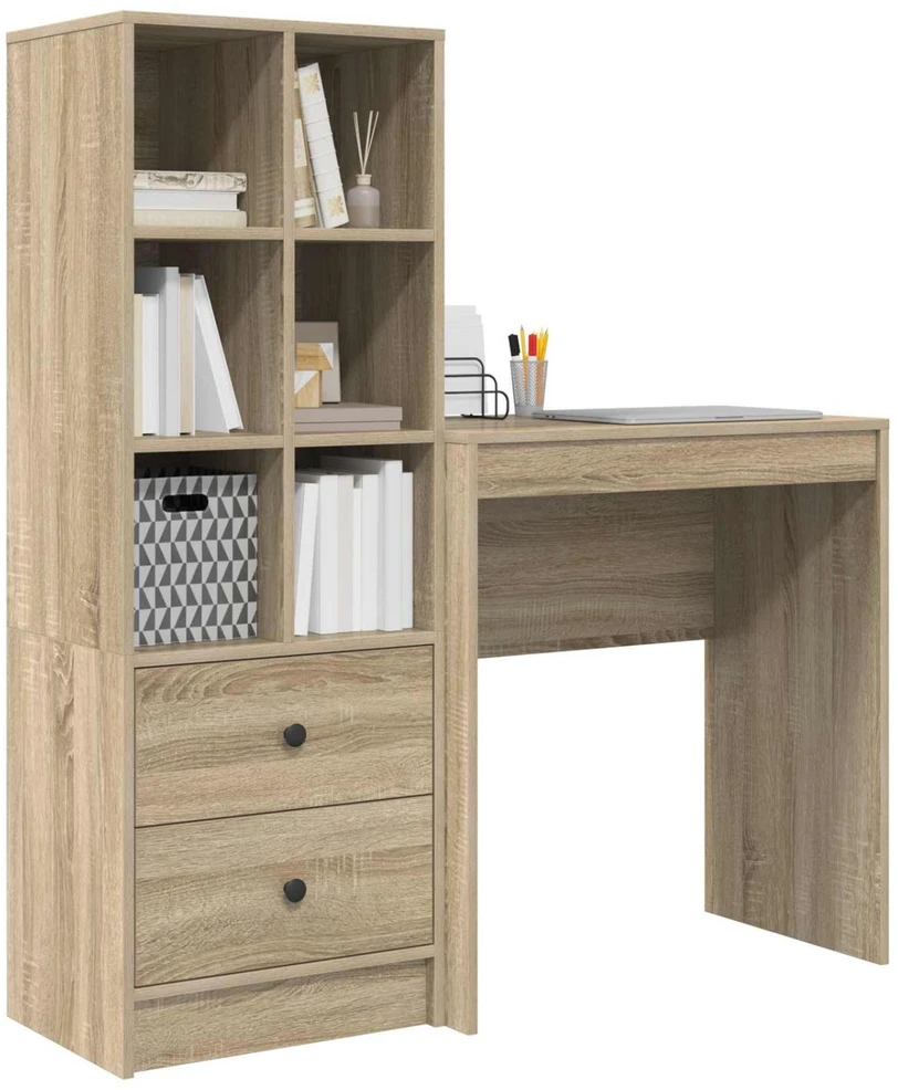 Stalas Sonoma ąžuolas 115,5 x 40 x 127 cm 2 vnt.