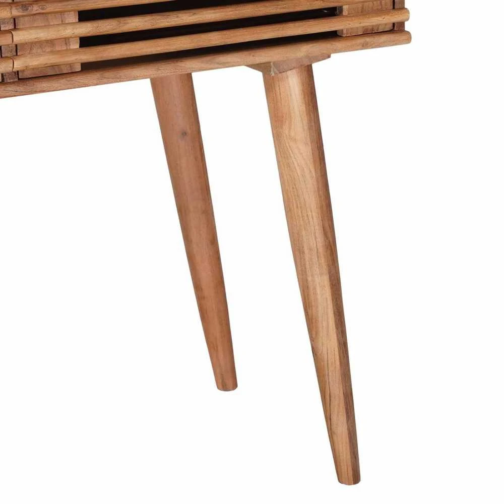 Rankų darbo stalas Teak medžio rudas 100 x 48 x 76 cm