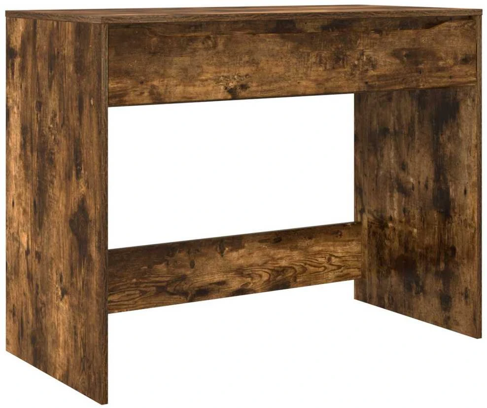 Stalas su stalčiumi su stalčių Rūkytas Ąžuolas 100 x 50 x 78 cm