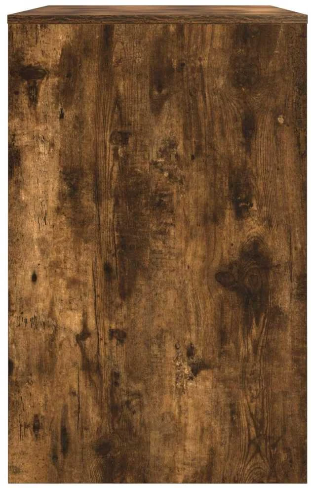 Stalas su stalčiumi su stalčių Rūkytas Ąžuolas 100 x 50 x 78 cm
