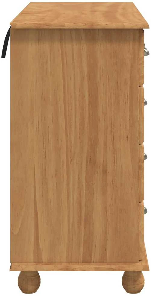 Komoda ASKIM Ruda 91 x 40 x 79 cm Kietos pušies mediena