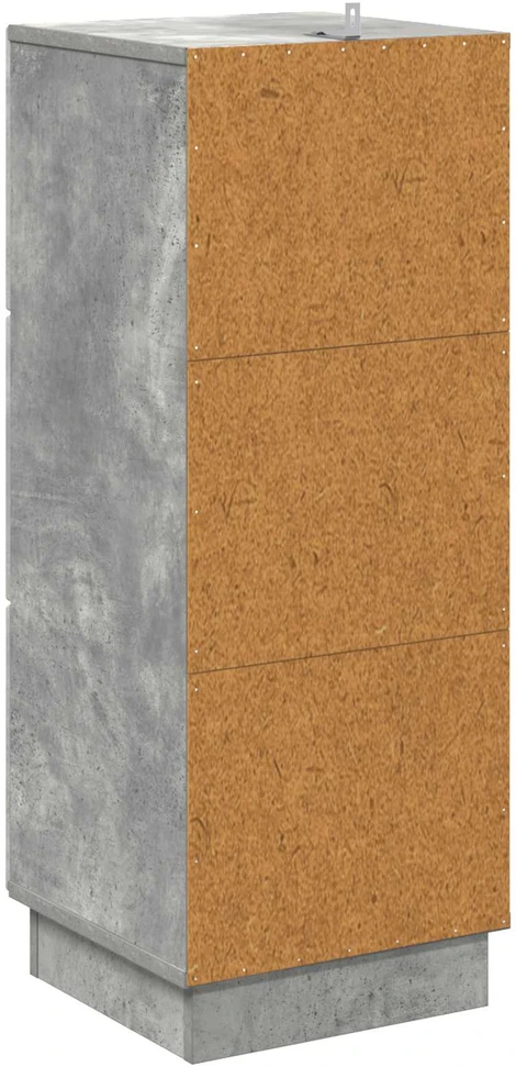 Stalčių spintelė 33 x 34,5 x 87 cm Apdirbta mediena