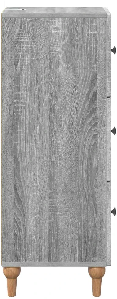 Stalčių spintelė 33 x 34,5 x 90 cm Apdirbta mediena