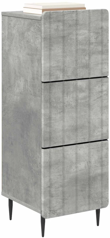 Stalčių spintelė 33 x 34,5 x 92 cm Apdirbta mediena