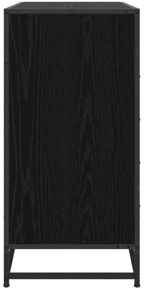 Stalčių spintelė 4-Dėžė Juodojo ąžuolo 70 x 41 x 83,5 cm
