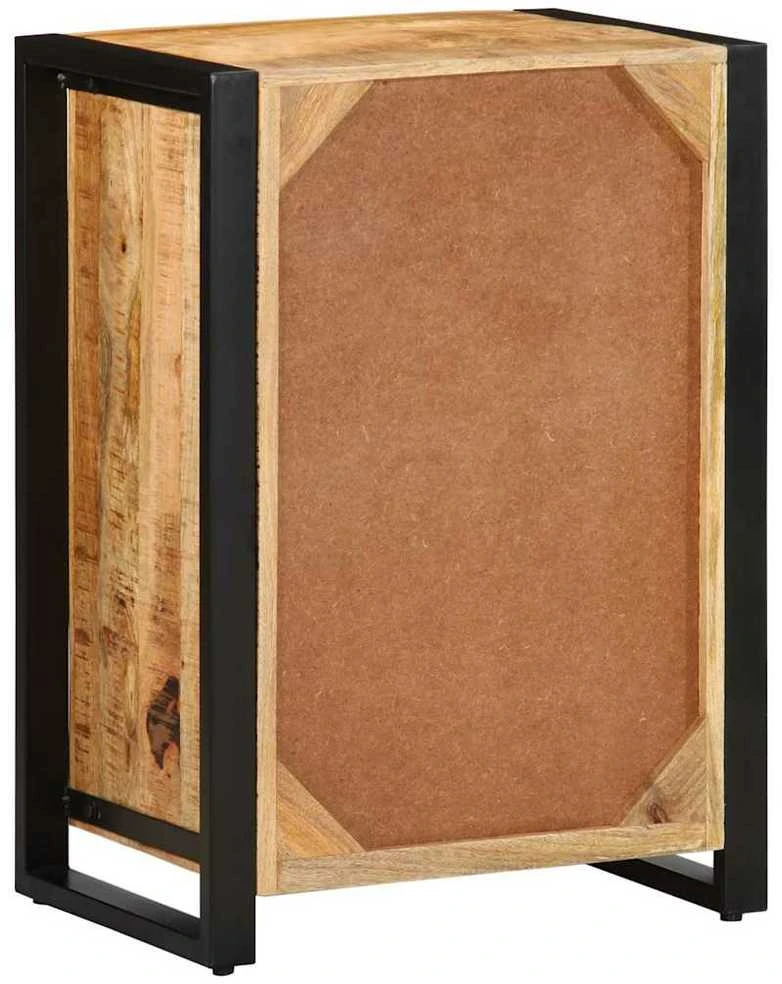 Stalčių spintelė 50x35x70 cm Masyvus Rough Wood Mango