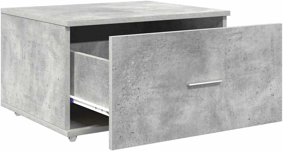 Stalčių spintelė 55 x 45 x 31 cm Betono pilka
