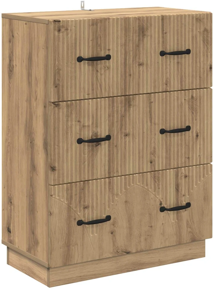 Stalčių spintelė 66 x 34,5 x 87 cm Apdirbta mediena