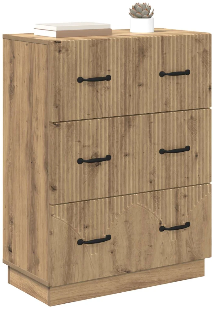Stalčių spintelė 66 x 34,5 x 87 cm Apdirbta mediena