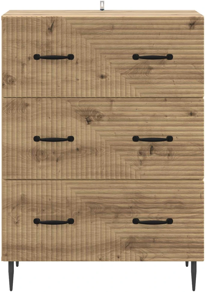 Stalčių spintelė 66 x 34,5 x 89,5 cm Apdirbta mediena